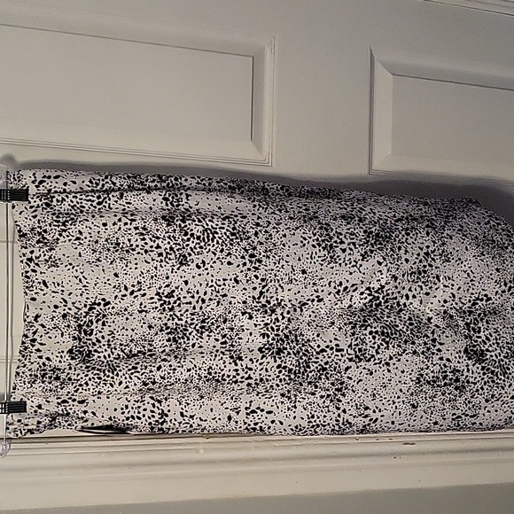 NWT Nine West Animal Print Faux Wrap Skirt - Picture 7 of 12